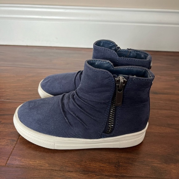 NWOT Nina Amanda Microsuede Blue Ankle Boots/Shoes-Size 9 - Picture 3 of 9